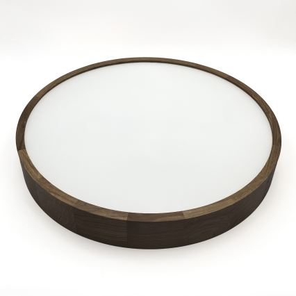 Brilagi - Plafoniera LED CARVALHO 4xE27/60W/230V rovere/noce Ø 57,5 cm