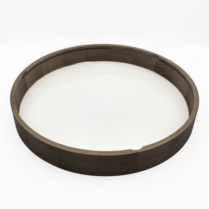 Brilagi - Plafoniera LED CARVALHO 4xE27/60W/230V rovere/noce Ø 57,5 cm