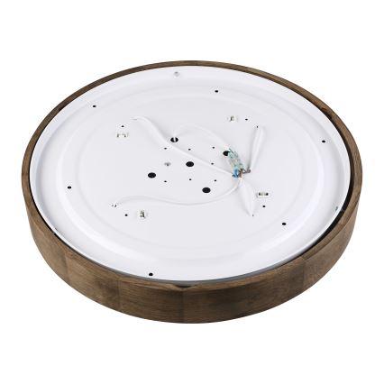 Brilagi - Plafoniera LED CARVALHO 4xE27/60W/230V rovere/noce Ø 57,5 cm