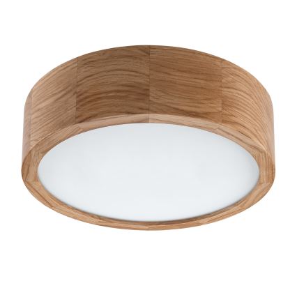 Brilagi - Plafoniera LED CARVALHO LED/20W/230V rovere Ø 27,5 cm