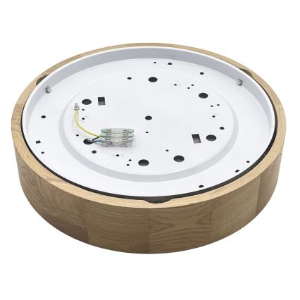 Brilagi - Plafoniera LED CARVALHO LED/36W/230V rovere Ø 37,5 cm