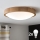 Brilagi - Plafoniera LED CARVALHO SLIM 2xE27/60W/230V quercia diametro 37 cm