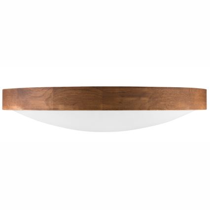 Brilagi - Plafoniera LED CARVALHO SLIM 3xE27/15W/230V, finitura rovere-ciliegio, Ø 47 cm