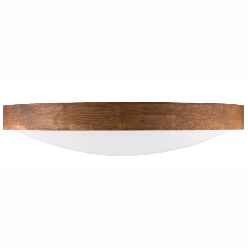 Brilagi - Plafoniera LED CARVALHO SLIM 3xE27/60W/230V quercia ciliegio diametro 47 cm