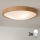 Brilagi - Plafoniera LED CARVALHO SLIM 3xE27/60W/230V quercia diametro 47 cm