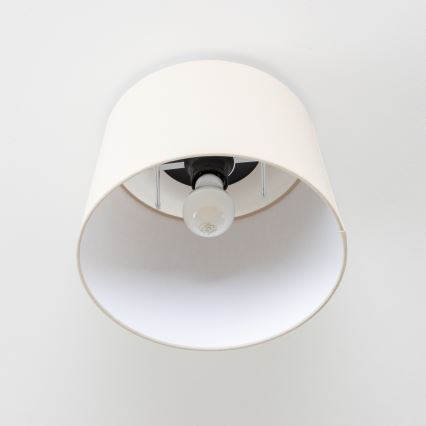 Brilagi - Plafoniera LED CERIA 1xE27/40W/230V Ø 30 cm beige