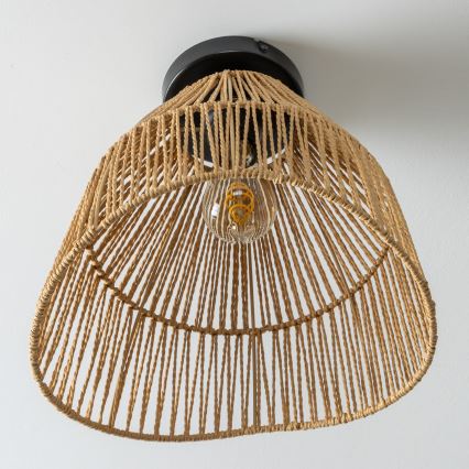 Brilagi - Plafoniera LED CERIA BOHO 1xE27/40W/230V Ø 30 cm marrone