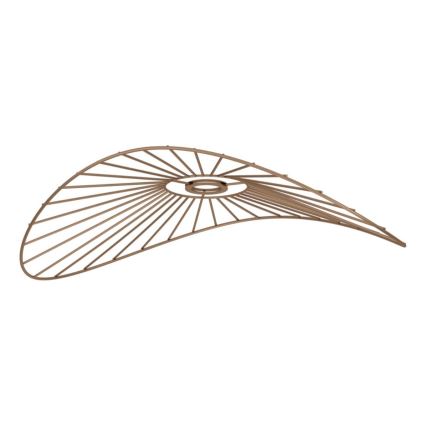 Brilagi - Plafoniera LED CERIA WIRE 1xE27/40W/230V 40x56 cm bronzo/rovere