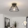 Brilagi - Plafoniera LED CERIA WIRE 1xE27/40W/230V, diam. 21 cm, nera