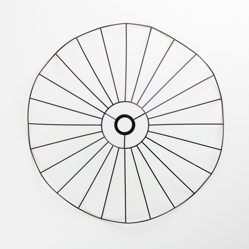 Brilagi - Plafoniera LED CERIA WIRE 1xE27/40W/230V Ø 60 cm nera