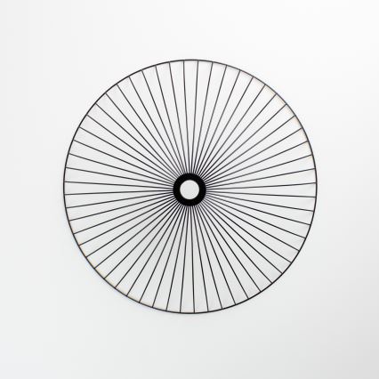 Brilagi - Plafoniera LED CERIA WIRE 1xE27/40W/230V Ø 60 cm nero