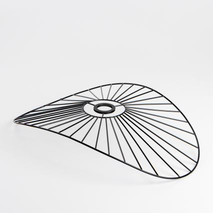 Brilagi - Plafoniera LED CERIA WIRE 1xE27/60W/230V 40x56 cm nero