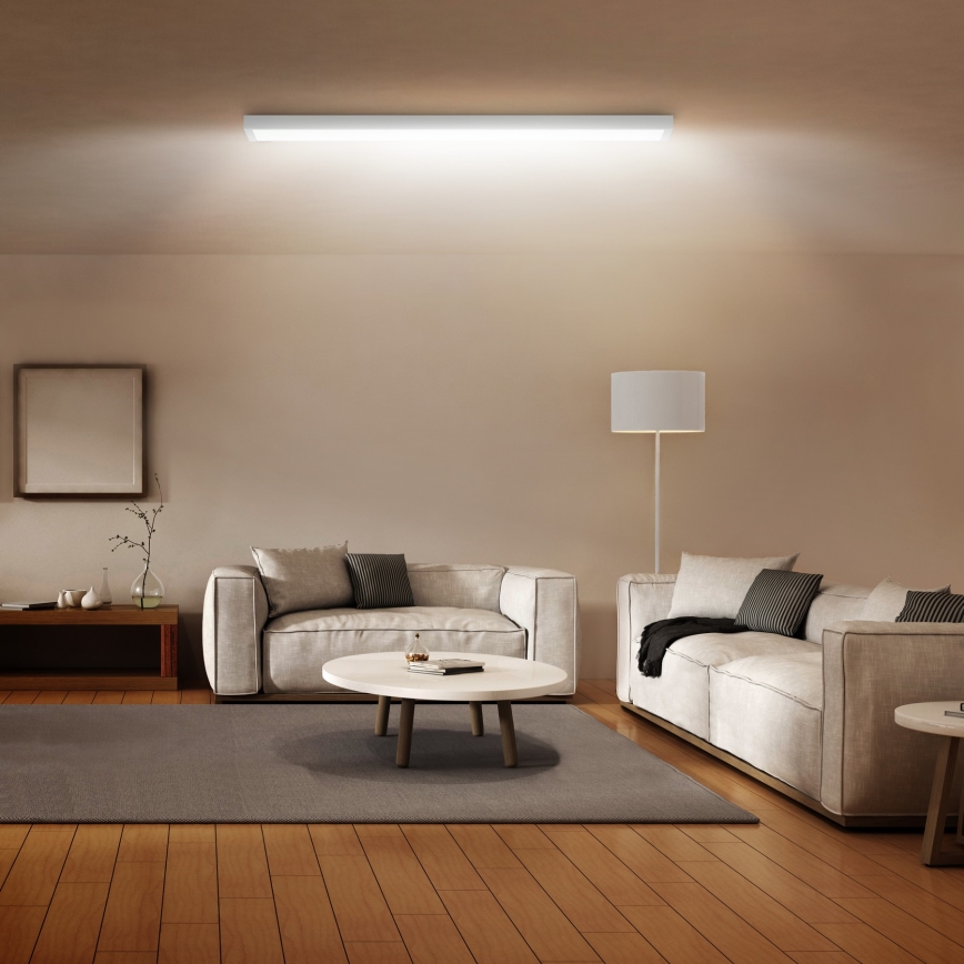 Brilagi - Plafoniera LED da bagno FRAME LED/50W/230V 120x30 cm IP44 bianco