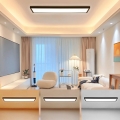 Brilagi - Plafoniera LED da bagno FRAME LED/50W/230V 30x120 cm 3000/4000/6000K IP44 nero