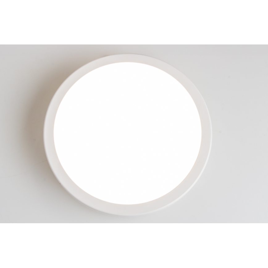 Brilagi - Plafoniera LED da bagno PERA LED/18W/230V diametro 22 cm IP65 bianco