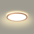 Brilagi - Plafoniera LED da bagno ULTRA SLIM 18W/230V Ø 30 cm oro rosa IP54