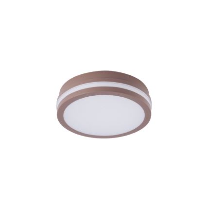 Brilagi - Plafoniera LED da esterno BENE LED/18W/230V Ø 21,5 cm marrone IP54