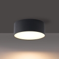 BRILAGI - Plafoniera LED da esterno FORIS LED/9W/230V Ø 9 cm nera IP44