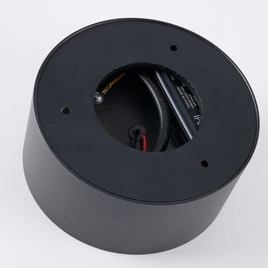BRILAGI - Plafoniera LED da esterno FORIS LED/9W/230V Ø 9 cm nera IP44