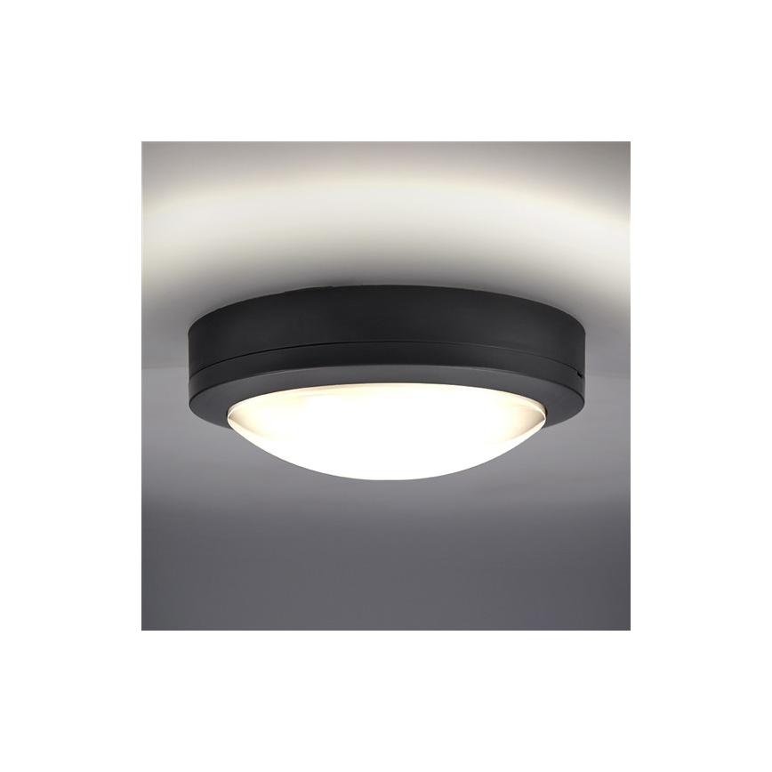 Brilagi - Plafoniera LED da esterno LED/13W/230V diametro 17 cm IP54 antracite