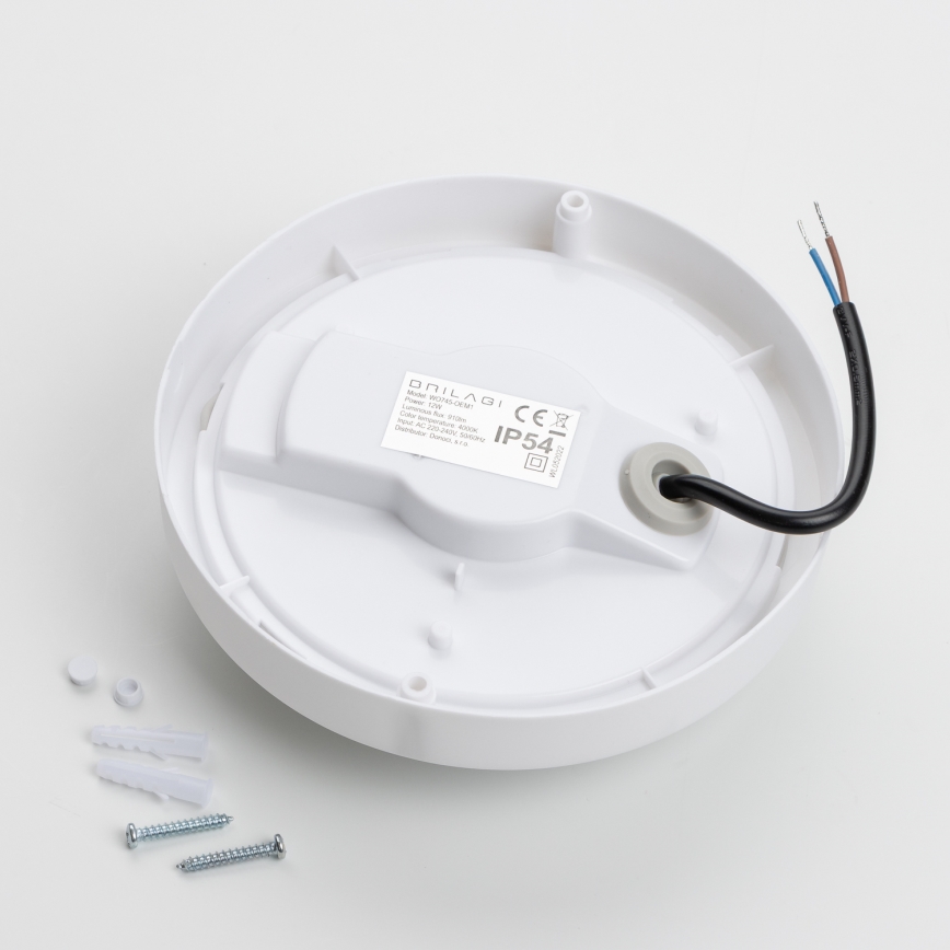 Brilagi - Plafoniera LED da esterno LED/13W/230V diametro 17 cm IP54