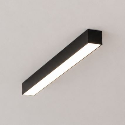 Brilagi - Plafoniera LED a montaggio superficiale FULLDAY LED/10/15/20W/230V 2700/4000/6000K 60 cm nera
