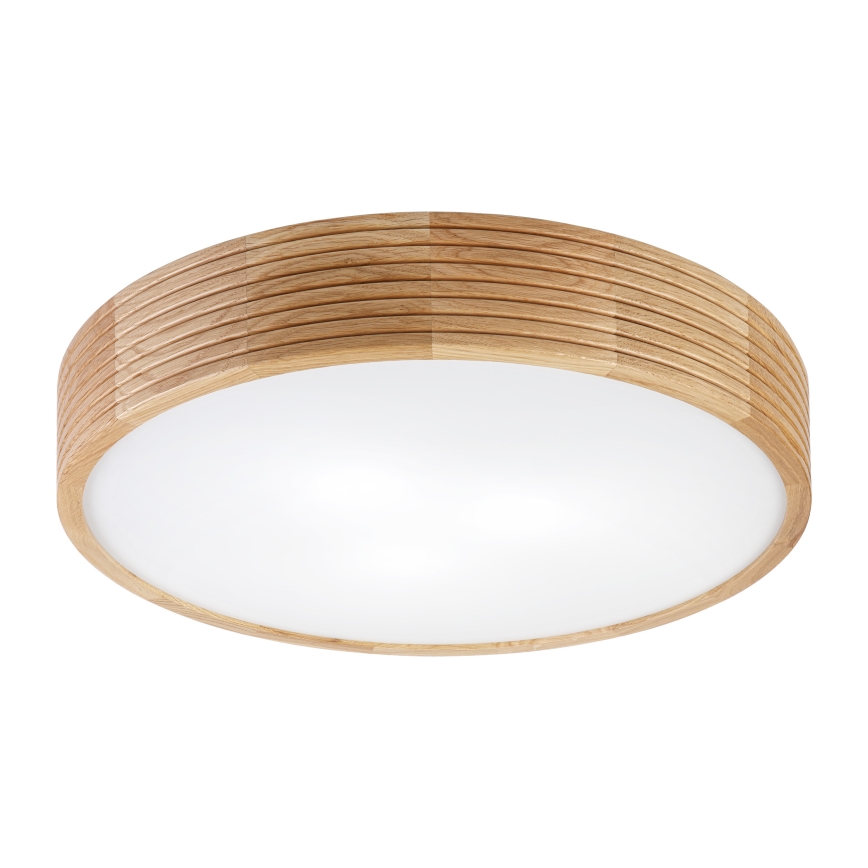 Brilagi - Plafoniera LED da soffitto CARVALHO MODERN 3xE27/60W/230V Ø 47,5 cm rovere