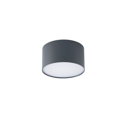 Brilagi - Plafoniera LED da soffitto per bagno FORIS LED/9W/230V Ø 9 cm antracite IP44 CRI 90