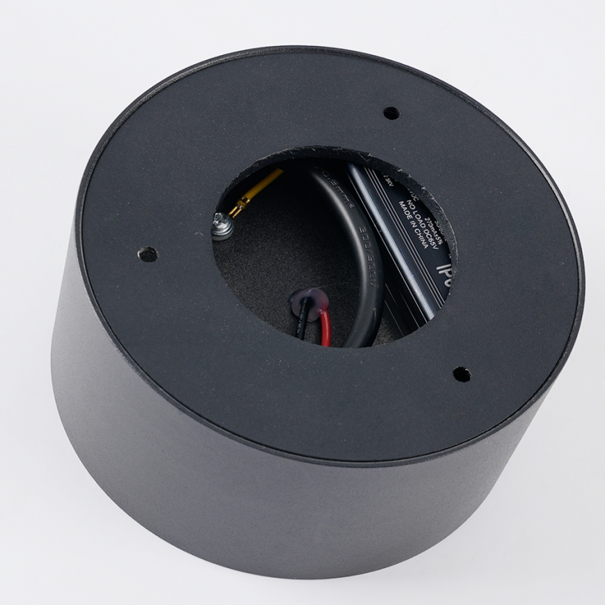 Brilagi - Plafoniera LED da soffitto per bagno FORIS LED/9W/230V Ø 9 cm antracite IP44 CRI 90