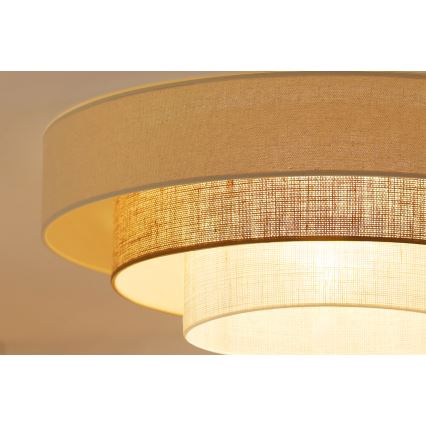 Brilagi - Plafoniera LED DENVER LUNETA LED/12W/230V diametro 60 cm 3000K/4000K/6400K beige/color crema