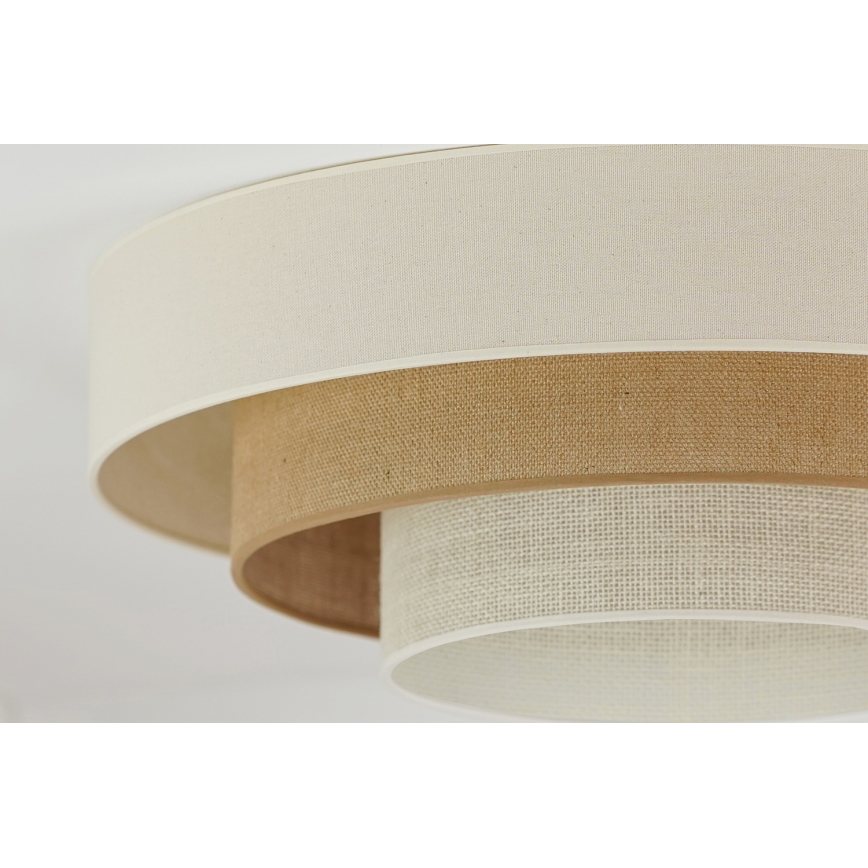 Brilagi - Plafoniera LED DENVER LUNETA LED/12W/230V diametro 60 cm 3000K/4000K/6400K beige/color crema