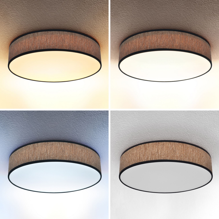 Brilagi - Plafoniera LED dimmerabile ADELA LED/48W/230V 3000-6500K diametro 40 cm + telecomando