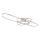 Brilagi - Plafoniera LED dimmerabile APOLLO LED/58W/230V 3000-6500K 43,2x101,2 cm cromo opaco + telecomando