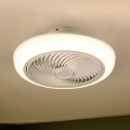Brilagi - Plafoniera LED dimmerabile con ventilatore LED/30W/230V 3000-6500K bianco + telecomando
