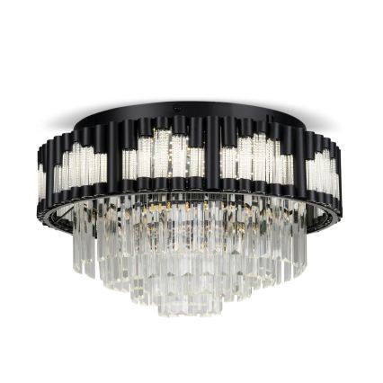 BRILAGI - Plafoniera dimmerabile CROWN LED/41W/230V 3000-6000K Ø 48 cm nero + telecomando