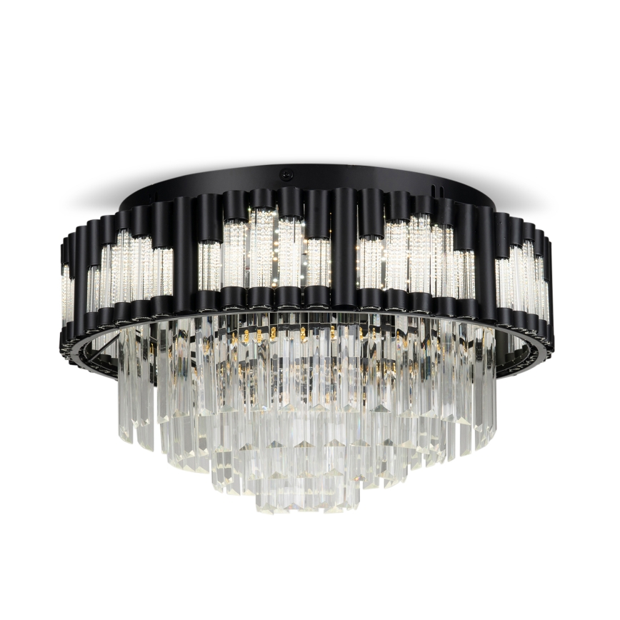BRILAGI - Plafoniera dimmerabile CROWN LED/41W/230V 3000-6000K Ø 48 cm nero + telecomando