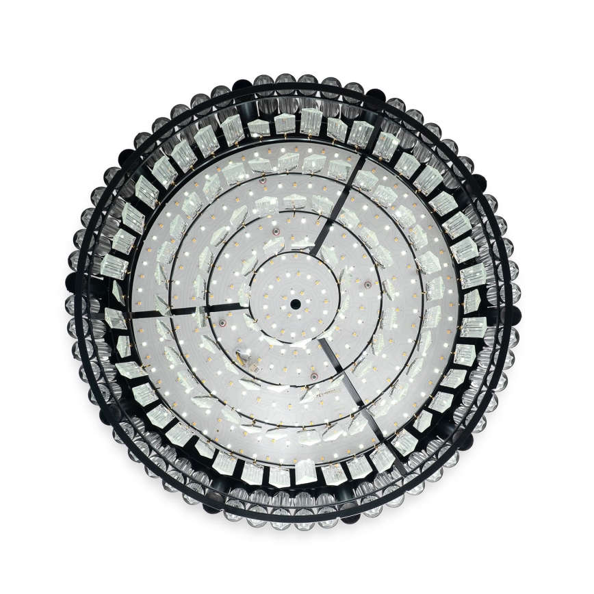 BRILAGI - Plafoniera dimmerabile CROWN LED/41W/230V 3000-6000K Ø 48 cm nero + telecomando