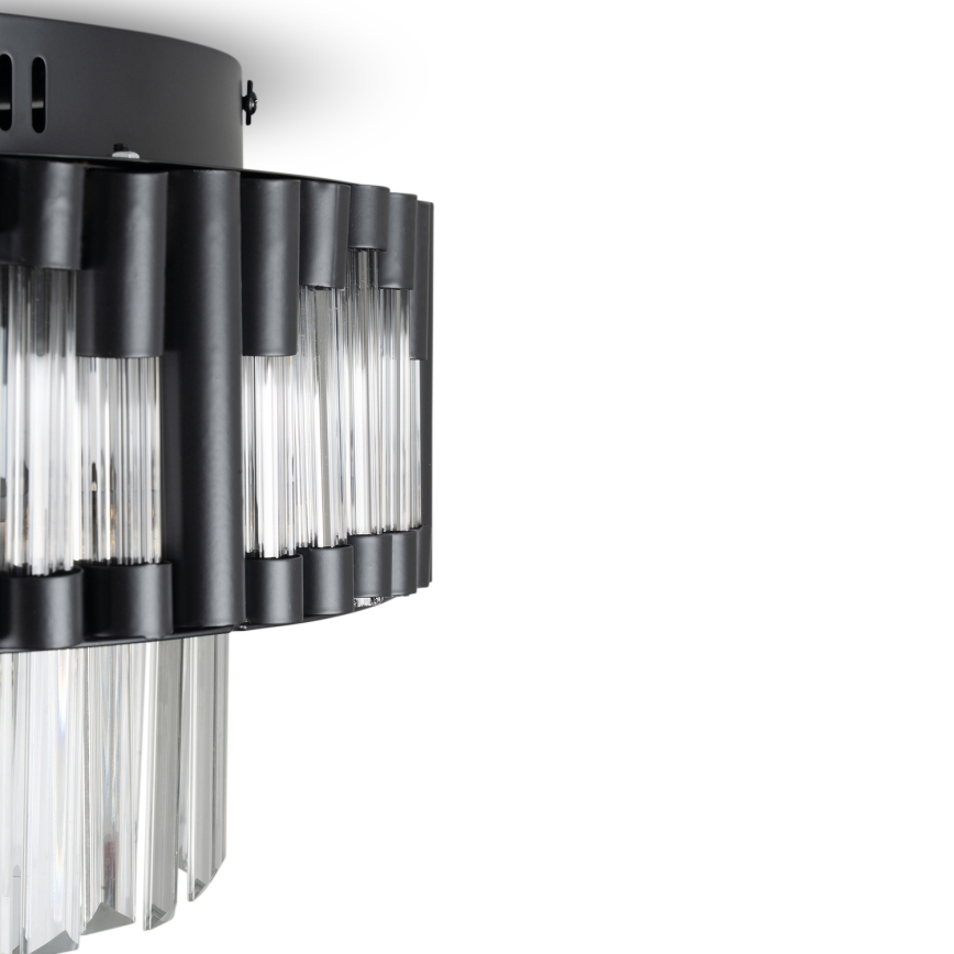 BRILAGI - Plafoniera dimmerabile CROWN LED/41W/230V 3000-6000K Ø 48 cm nero + telecomando