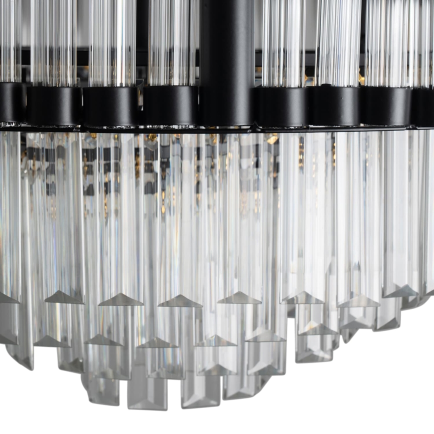 BRILAGI - Plafoniera dimmerabile CROWN LED/41W/230V 3000-6000K Ø 48 cm nero + telecomando