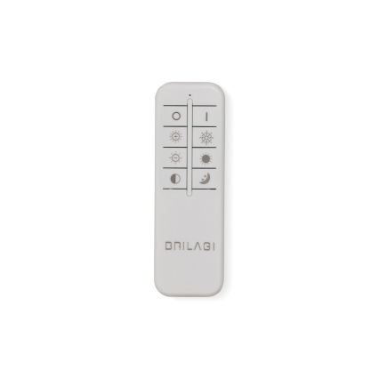 BRILAGI - Plafoniera dimmerabile CROWN LED/41W/230V 3000-6000K Ø 48 cm nero + telecomando