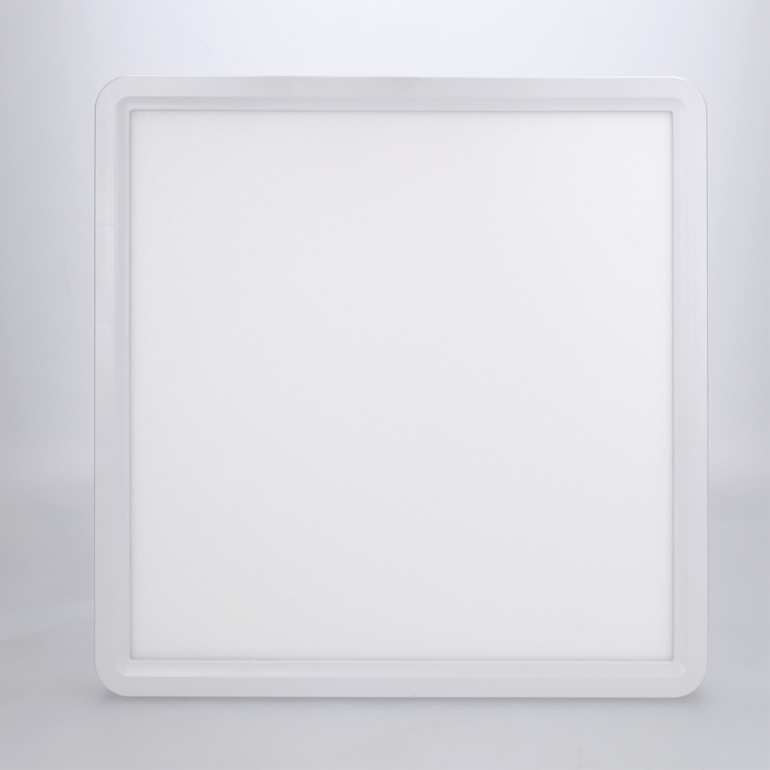 Brilagi - Plafoniera LED dimmerabile ESTELA SQUARE LED/36W/230V 3000-6500K 31x31 cm bianca + telecomando