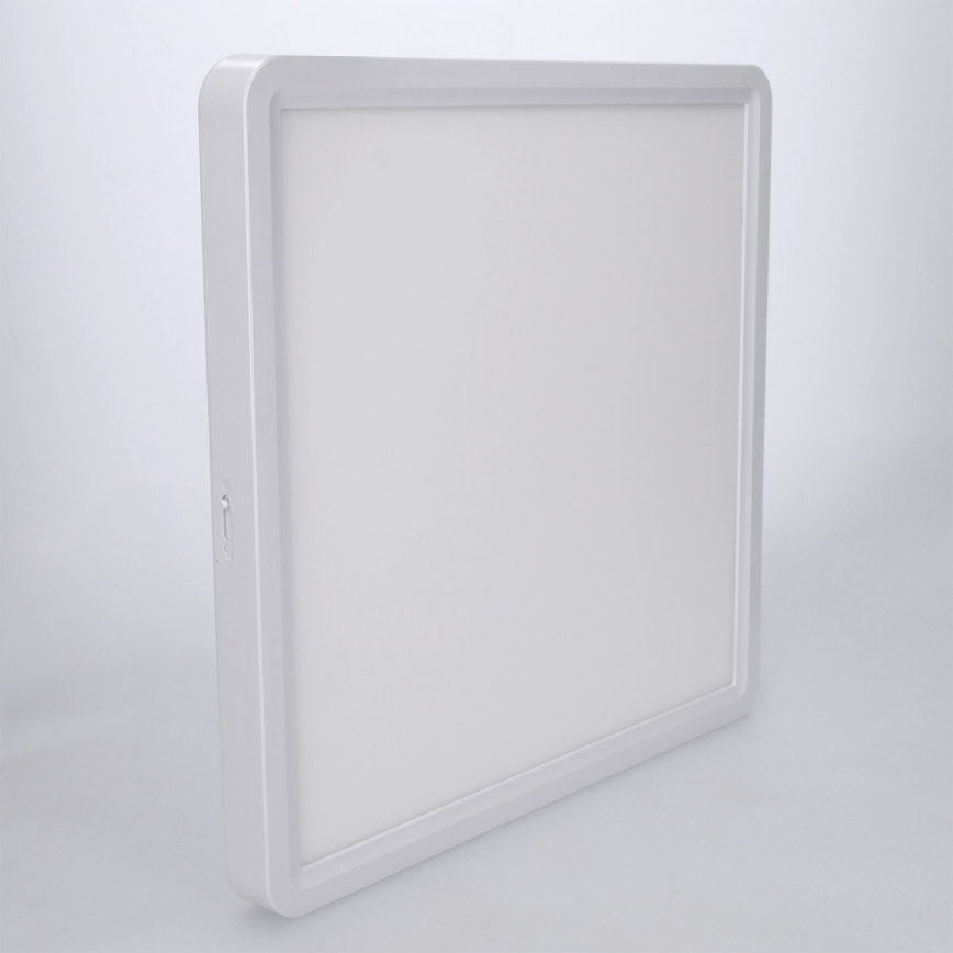 Brilagi - Plafoniera LED dimmerabile ESTELA SQUARE LED/36W/230V 3000-6500K 31x31 cm bianca + telecomando