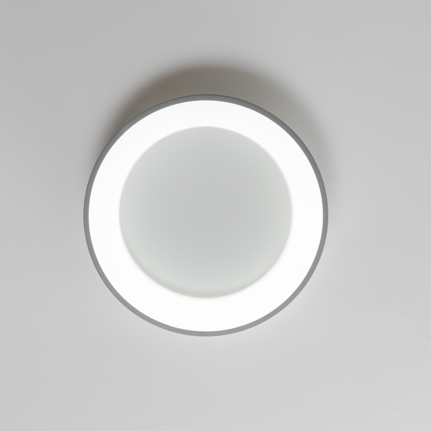 Brilagi - Plafoniera LED dimmerabile FALCON LED/40W/230V 3000–6500K Ø 45 cm grigia + telecomando
