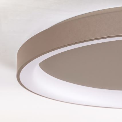 BRILAGI - Plafoniera dimmerabile a LED FALCON II LED/108W/230V 3000-6500K Ø 80 cm beige + telecomando