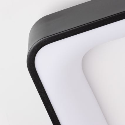 Brilagi - Plafoniera LED dimmerabile FALCON II LED/125W/230V 3000-6500K 60x60 cm nera + telecomando