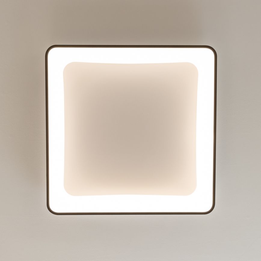 Brilagi - Plafoniera LED dimmerabile FALCON II LED/125W/230V 3000-6500K 60x60 cm nera + telecomando