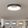 Brilagi - Plafoniera LED dimmerabile FALCON II LED/67W/230V 3000–6500K Ø 40 cm nero + telecomando