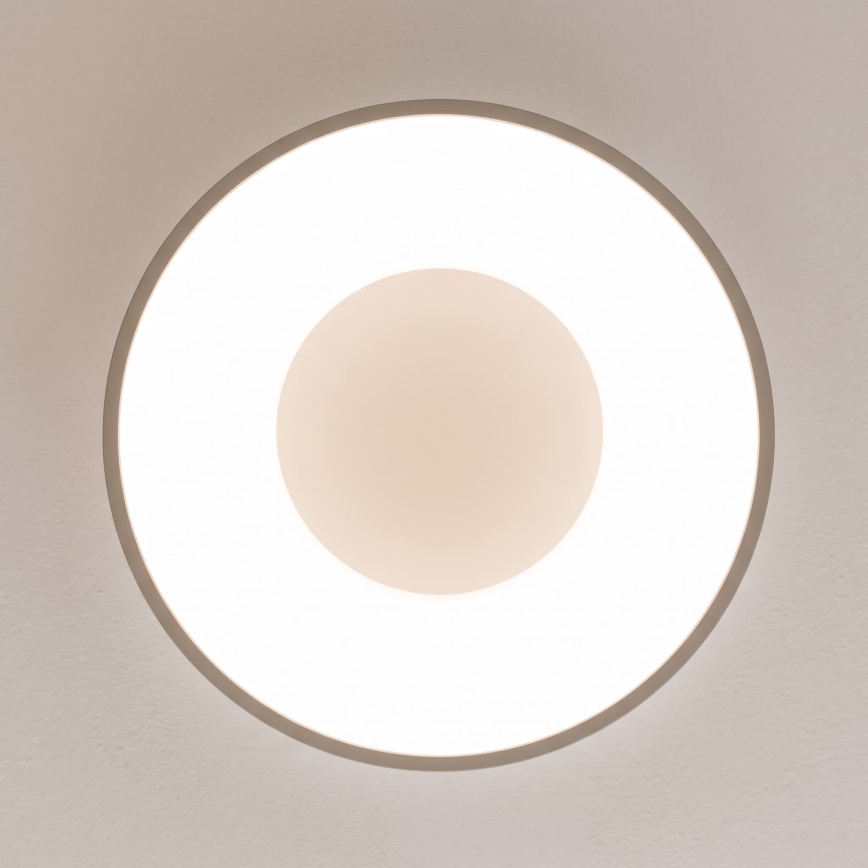 BRILAGI - Plafoniera LED dimmerabile FALCON II LED/67 W/230 V 3000-6500 K Ø 40 cm bianco/beige + telecomando