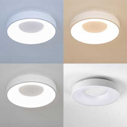 Brilagi - Plafoniera dimmerabile a LED FALCON II LED/67W/230V 3000-6500K Ø 40 cm bianca + telecomando