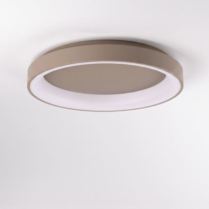 BRILAGI - Plafoniera LED dimmerabile FALCON II LED/99W/230V 3000-6500K pr. 60 cm beige + telecomando